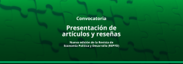 Convocatoria a la presentación de artículos y reseñas para la nueva edición de la REPYD
